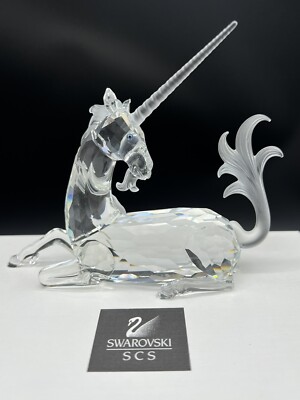 Unicorn Swarovski crystal figurine In Original Factory Box and