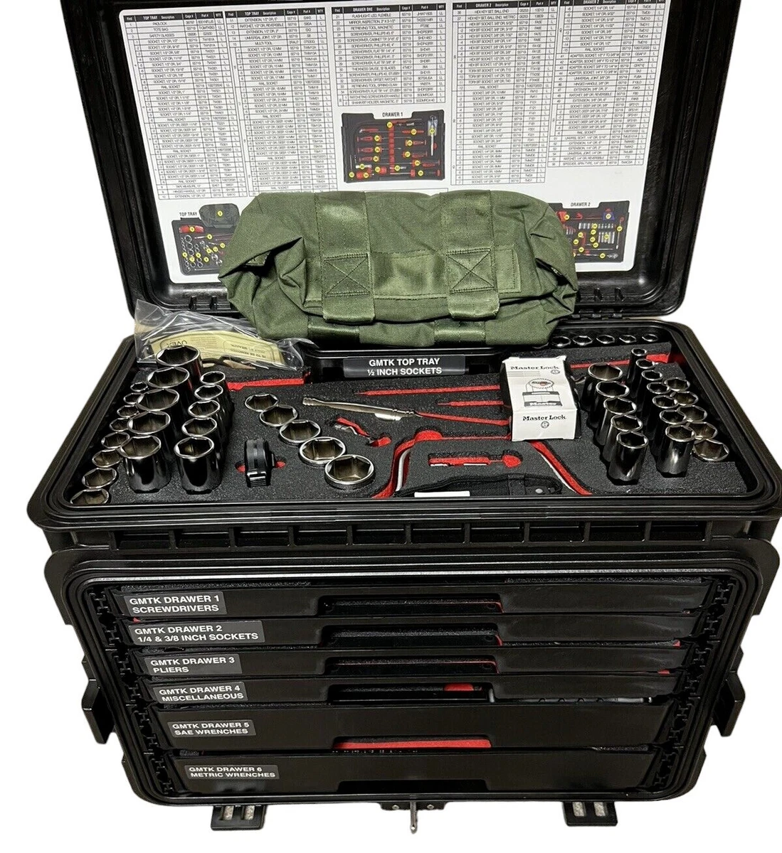 Snap on on sale tool box set