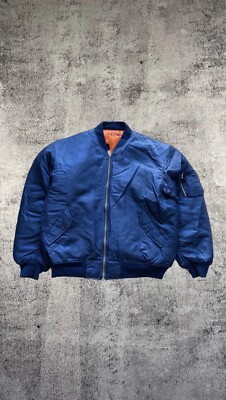 Vintage Delta MA-1 Flying Bomber Jacket Men's Size XXXL | eBay