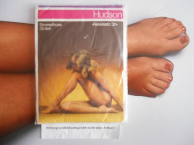Hudson Feinelastic Strumpfhose 30 DEN Gr. 40 - 42 Perle # 101