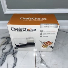 Chef's Choice Hybrid 220 Diamond Hone 2 Stage Electric Knife Sharpener NEW Boxed