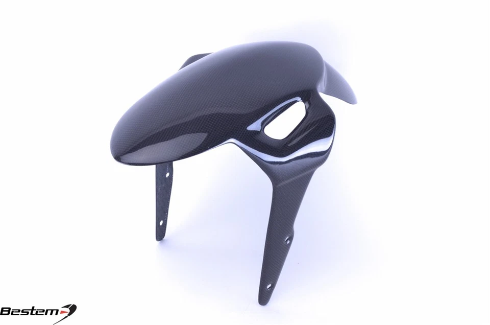 Ducati Monster 400 620 750 800 900 1000 S2R S4R 100% Carbon Fiber Front Fender - Image 2 of 4