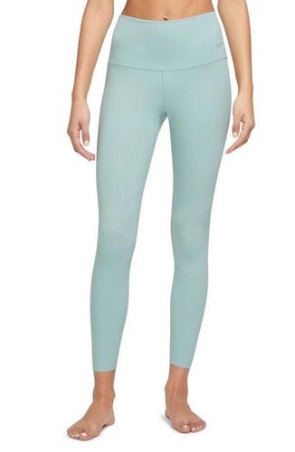 Women's Nike Zenvy High Waisted 7/8 Leggings Yoga Pants M DQ6015-309 NWT Mineral - Picture 2 of 6