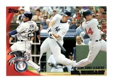 2010 Topps #138 Carlos Pena / Mark Teixeira / Jason Bay