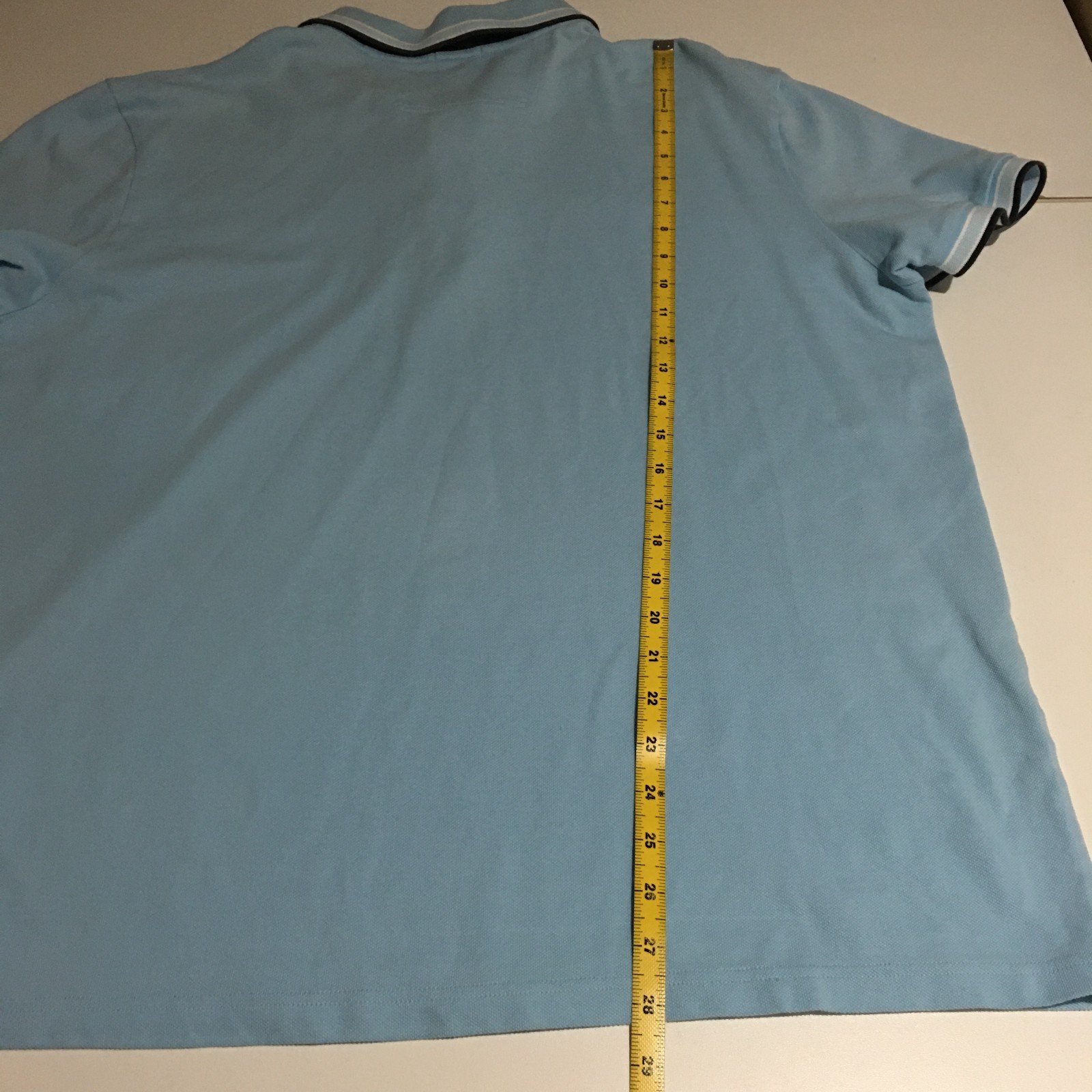 Hugo Boss Regular Fit Mens 2XL (Tag 3XL) Blue Polo Shirt thumbnail 11