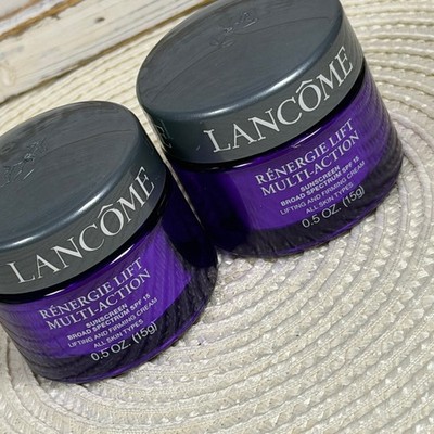 Lancome Renergie Lift Multi-Action SPF 15 Lifting Firming Cream 0.5oz Set of 2