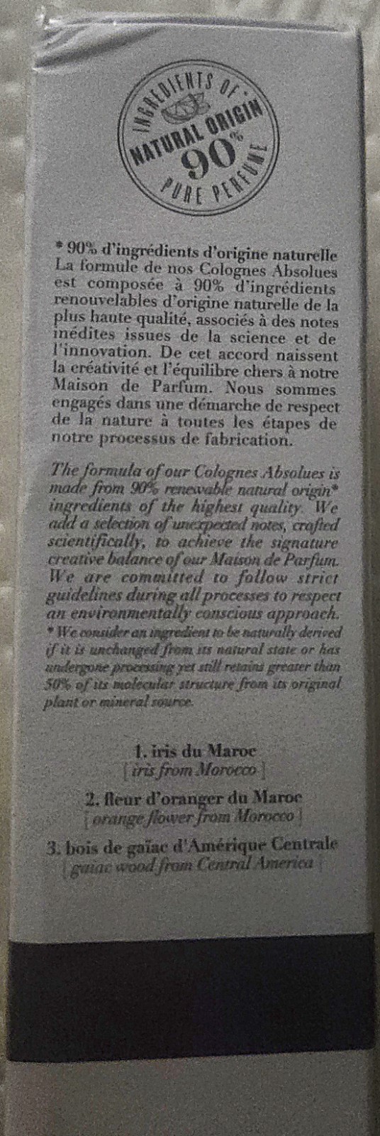 Atelier Cologne Iris Rebelle Cologne Absolue Pure Perfume 3.3 oz NIB Sealed Rare