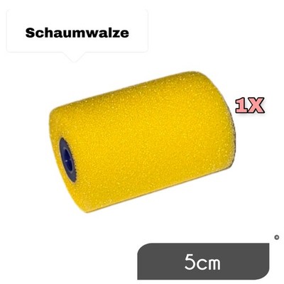 LUX Tools Schaumwalze Fein 5cm Farbwalze