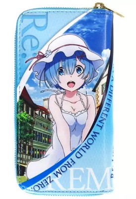 ReZero Rem Wallet Pass Case Character Fake Leather Japan Import Used