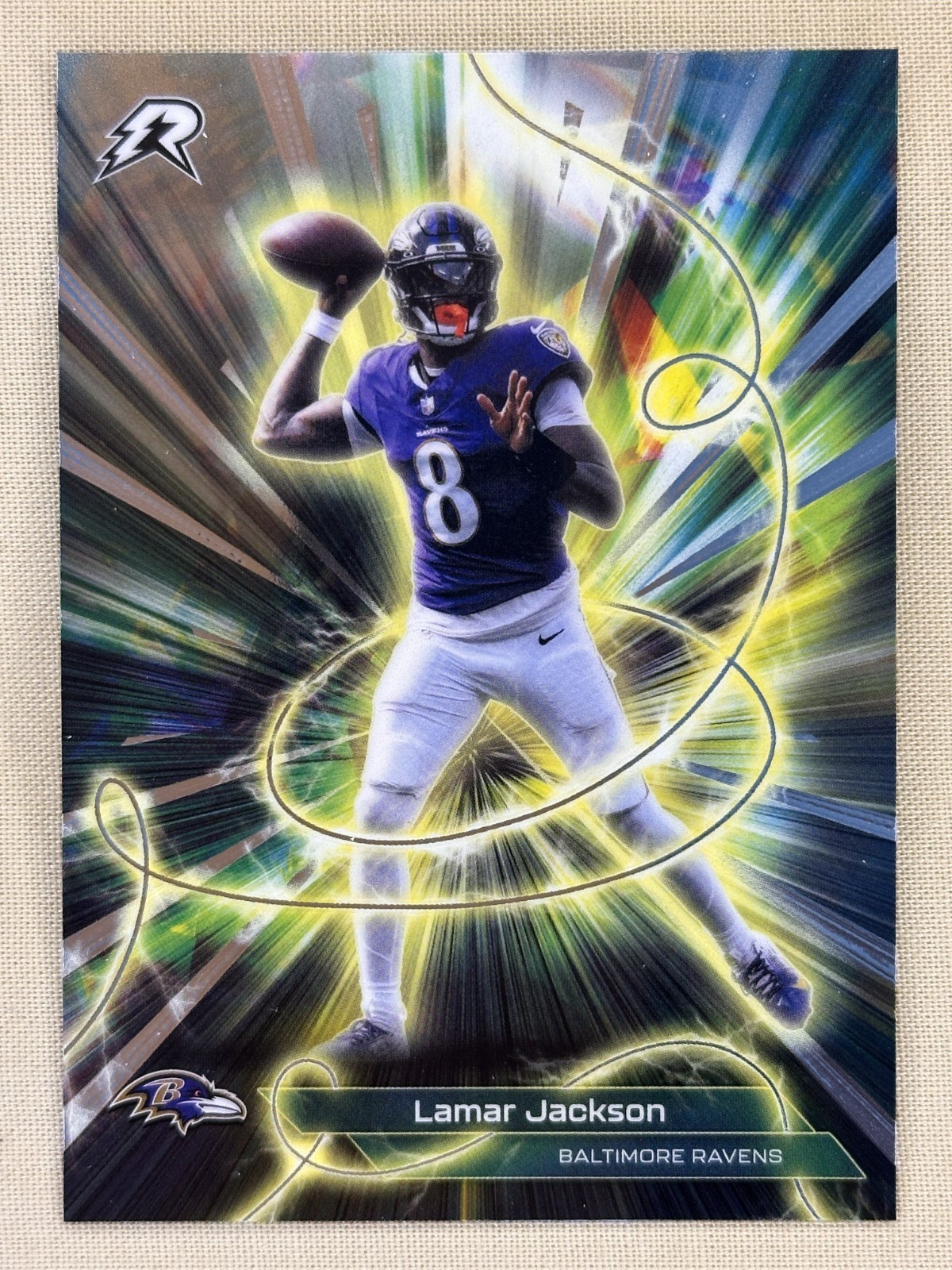 2025 Topps Resurgence Lamar Jackson CONDUCTORS Baltimore Ravens C-6