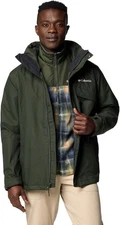 Columbia Men's Bugaboo III Fleece Interchange 3-In-1 Jacket 5X GREEN NWT $210
