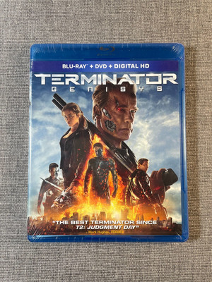 Terminator Genisys Blu-ray DVD Combo Set Widescreen Factory Sealed Brand NEW