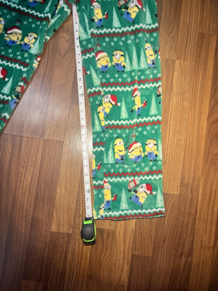 Pantalones de pijama de felpa de Navidad "Despicable Me" Minions grandes para mujer BOLSILLOS Foto 4 de 4