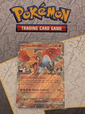 Ethan's Ho-Oh ex 039/182 Holo - Prize Pack - PERFECT CENTERING - MINT