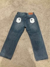 BAPE  Baby Milo Denim Jeans Nigo Era Vintage ...