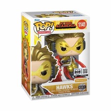 Funko Pop! Hawks #1141 LE3500 My Hero Academia Metallic W/Protector Confirmed
