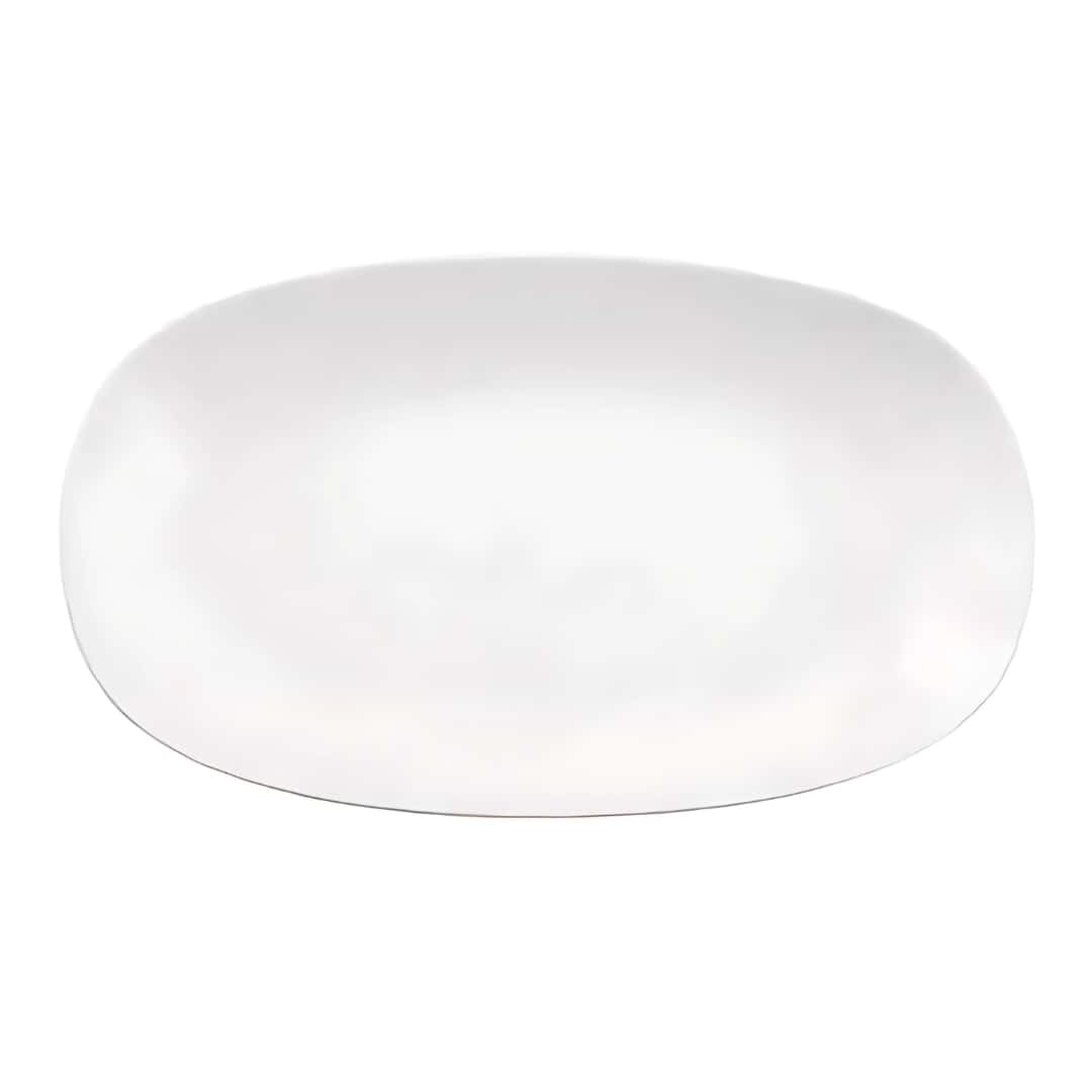 Oval Tray EO White Porcelain 24x14 cm Gural | Restaurant Plates