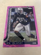 2025 Topps Chrome Daron Bland Pink Refractor 217/250!
