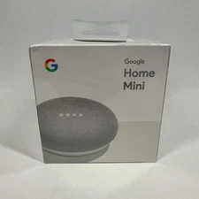 New Google Home Mini Smart Speaker White with Google Assistant GA00210-US