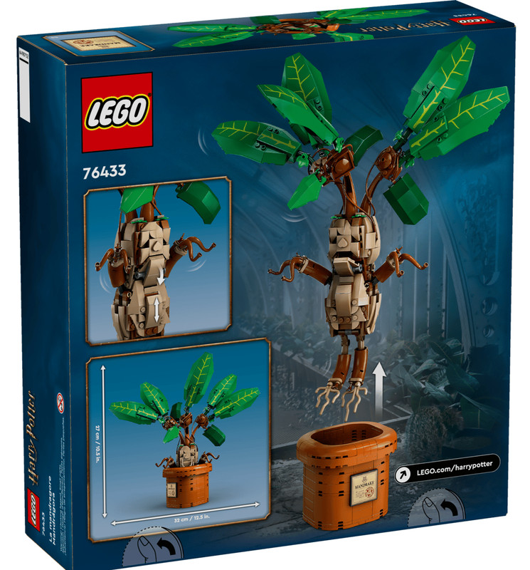 LEGO® Harry Potter 76433-1 MANDRAKE NIB  (SOLD OUT lego.com) Wizarding World NEW