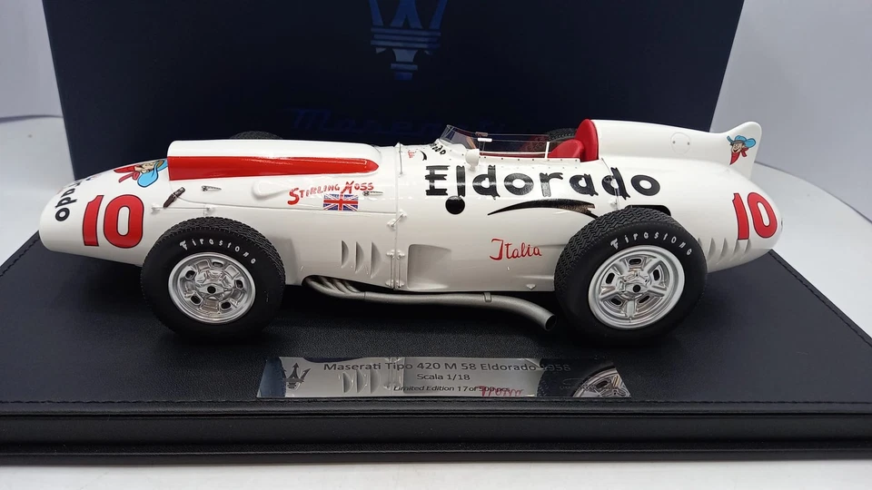 MRM18ELDOW Maserati Model Maserati Tipo 420 M 58 Eldorado 1958 1/18 - Immagine 3 di 4