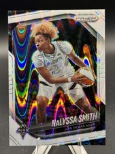 2025 Panini Prizm WNBA #119 NaLyssa Smith White Seismic Prizms