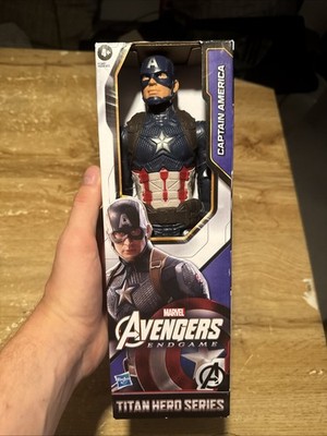 Marvel Avengers Endgame Captain America Action Figure Hasbro - Titan Hero Series