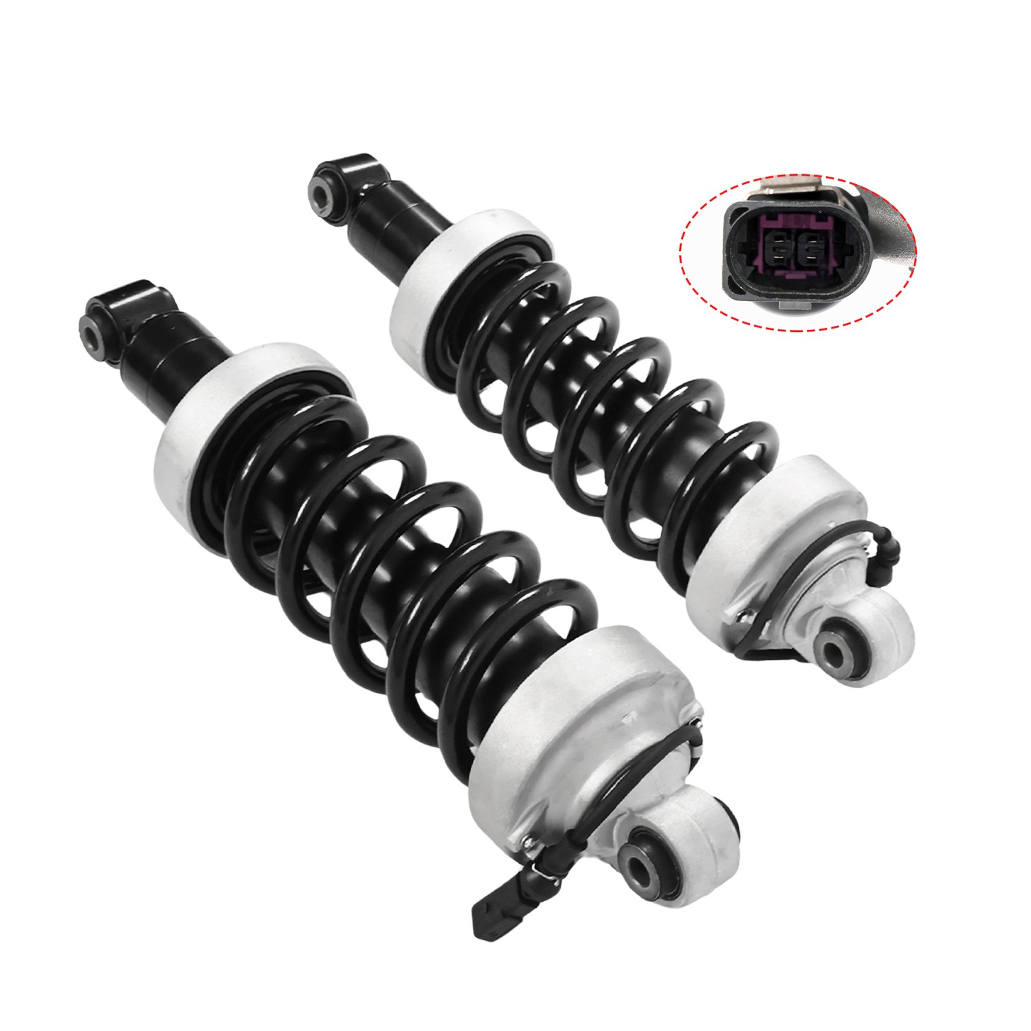 2X Rear Suspension Shock Struts Magnetic Ride For Audi R8 V8 4.2L 5.2L 2007-2015