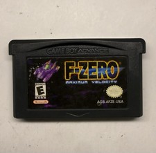 F-Zero: Maximum Velocity Nintendo Game Boy Advance GBA Cleaned Tested