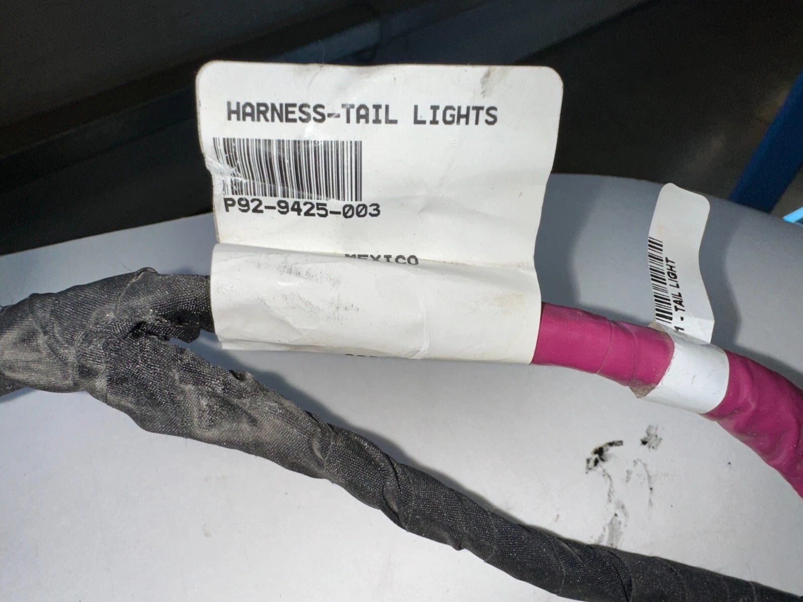 Peterbilt 379 389 LED Tail Lights Paccar Brackets New Take Off & Wiring Harness