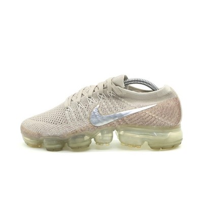 Nike Damen Air Vapormax Flyknit Schuh Beige Textil Atmungsaktiv Sneaker EU 38
