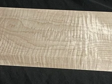 Curly Maple 1.5x6x20" Tiger S4S THICK Lumber SUPER CURL 117
