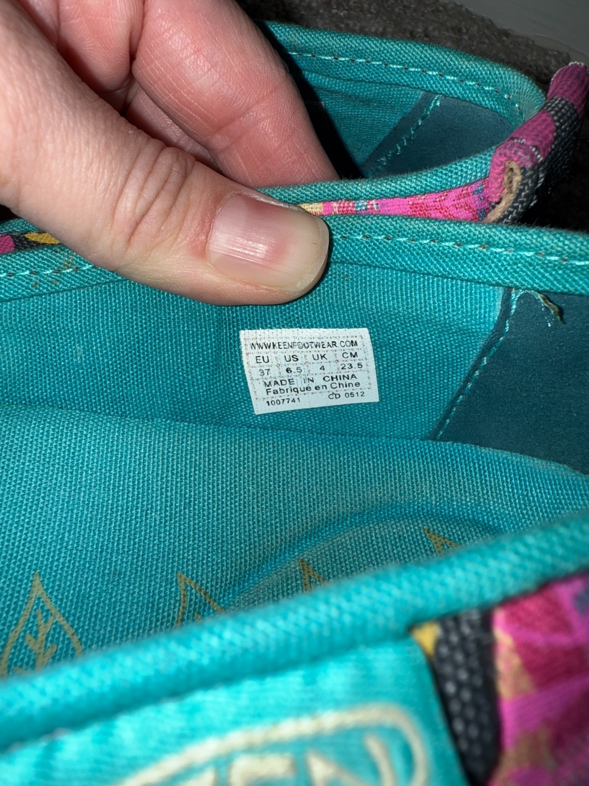 Scarpe donna Keen Harvest a pois mary jane misura 6 5 colorate outdoor acqua