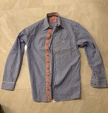 Long Sleeve German Octoberfest Trachten Shirt Size US Small