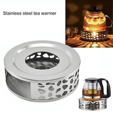 Stove Tea Warmer Hollow Round Teapot Water Base Camping Cups Fishing Glass
