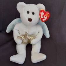 TY Beanie Baby - STAR the Angel Bear (Holding Gold Star) (8.5 inch)