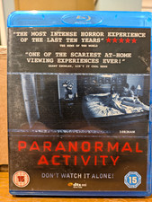 Paranormal Activity Blu-ray (15) Movie Disc in Blu-ray Case