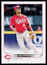 2022 Topps Jose Barrero #485 Cincinnati Reds