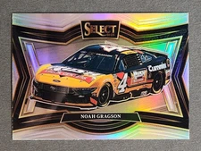 2025 Panini Select NASCAR Racing Pit Road Tier #196 Noah Gragson Silver Prizm