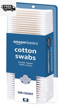 Double-Tipped Cotton Swabs for Personal Hygiene and Baby Care, Cotton, Versatile