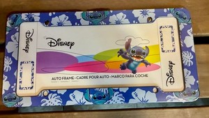 Disney Lilo and Stitch license plate frame