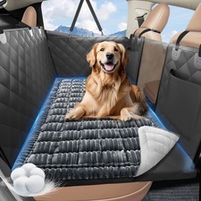 Dog Bed for Car Back Seat, Non-Slip Backseat Pet Mat Standard, 51''X23.5'' GREY