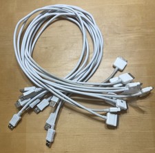 Lot Of 10 USB to 30-Pin Charging Cables for Apple iPad/iPhone White Bretford