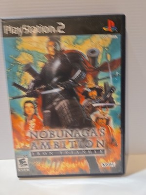 Nobunaga's Ambition Iron Triangle (#2) Sony PS2 Complete Disc Mint Please Read: