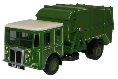 Oxford Diecast 76SD003 OO Gauge Manchester Corp Shelvoke & Drewry Dustcart
