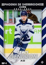 2023/24 Sherbrooke Phoenix Update - LEWIS GENDRON