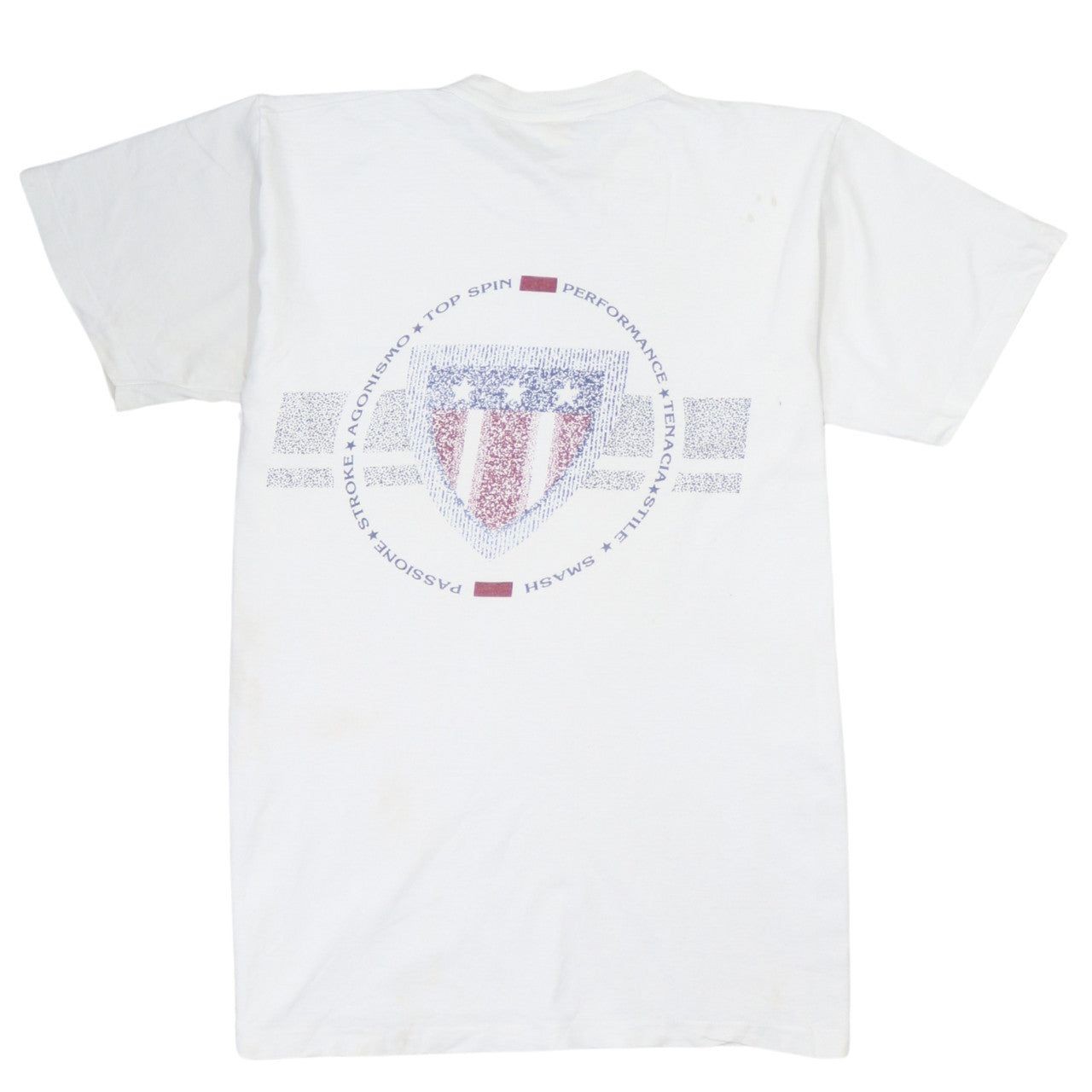 Sergio Tacchini White T-Shirt Mens S image 2
