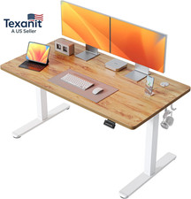 55 X 24 Inchs Electric Standing Desk, Height Adjustable, Sit Stand Up, Computer