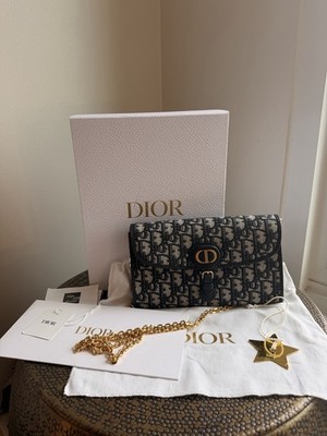 Dior Blue Flower Bobby WOC Mother-and-Child Chain Bag 2023 Complete Collection