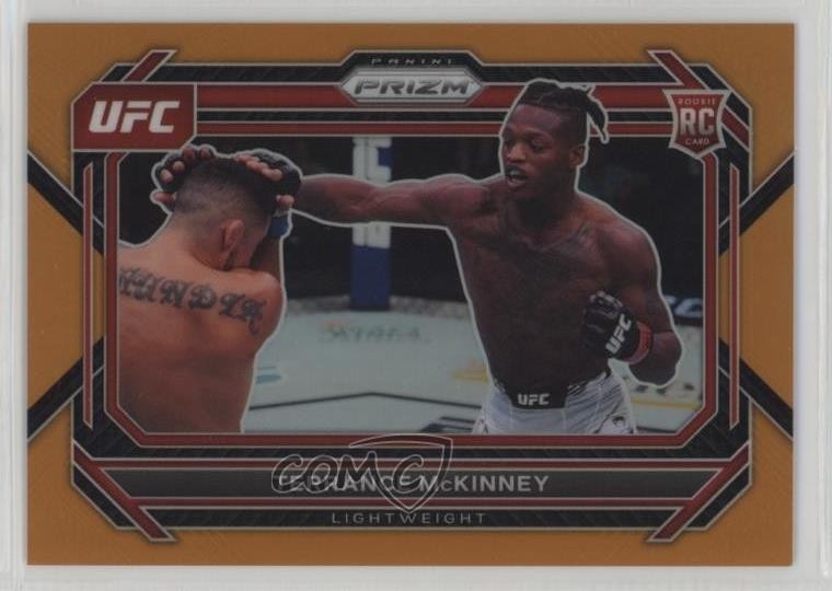 2023 Panini Prizm UFC Orange Prizm 65/99 Terrance McKinney #31 0n1s